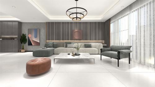 高陽陶瓷｜新一線陶瓷品牌，750X1500蠟質(zhì)素巖磚，細膩顯...